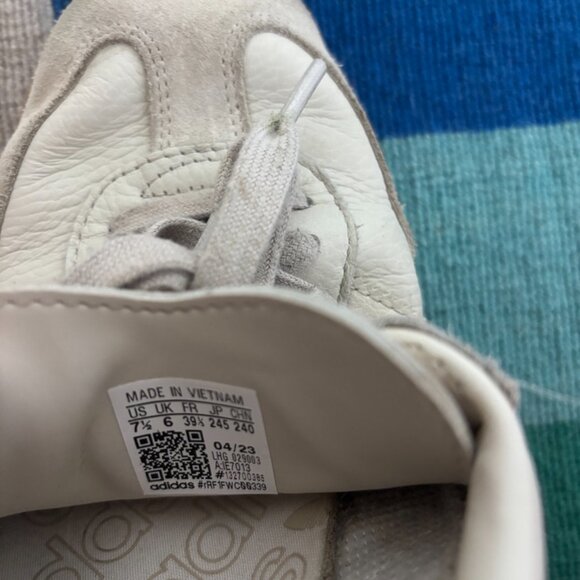 Adidas Samba OG "Beige/White/Gum" Sneaker Size 7.5 - Picture 7 of 7